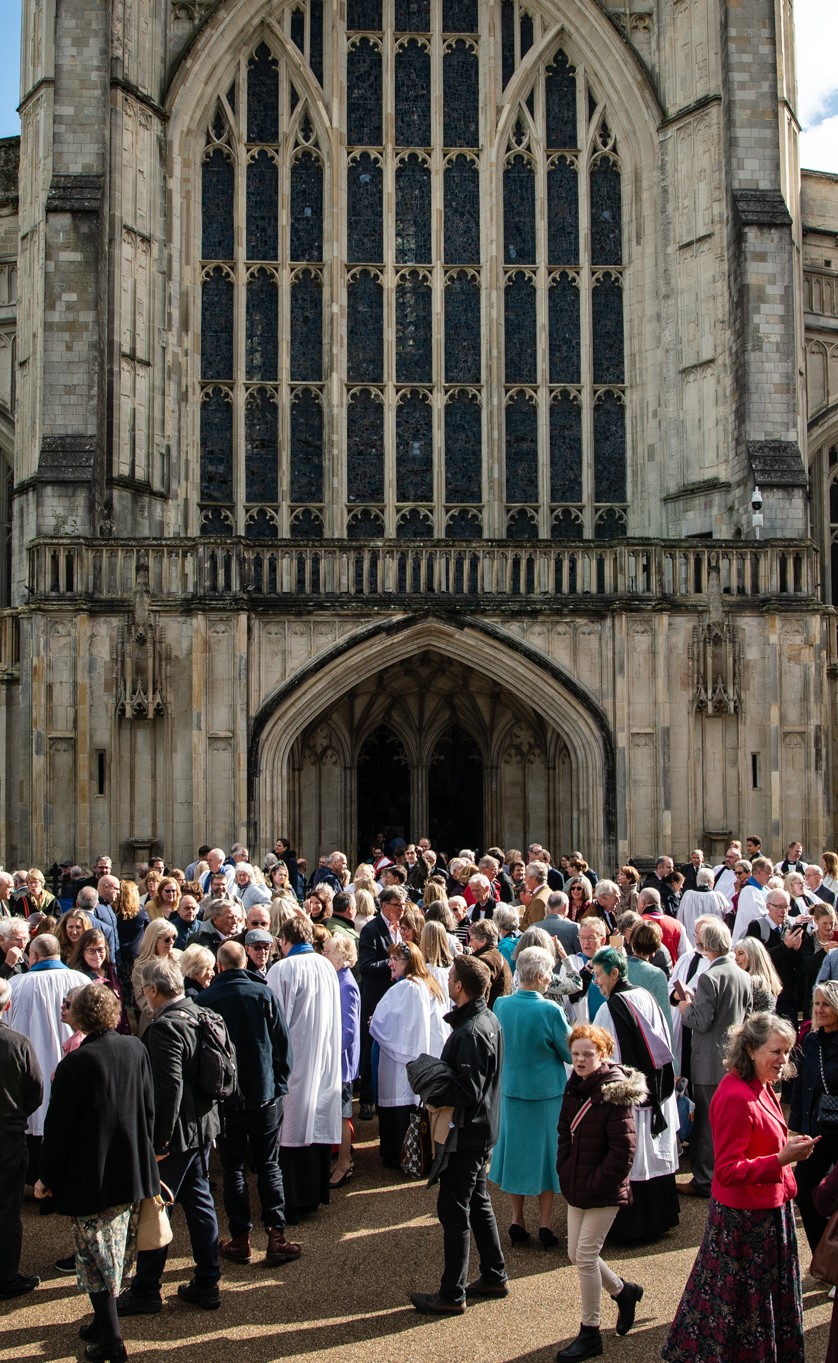 Winchester Cathedral Portrait