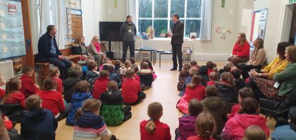 Epiphany Chalking in Schools Around the Diocese