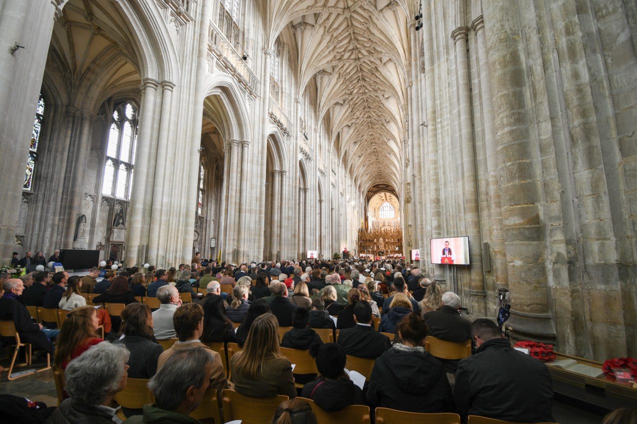 From Parades to Poppy Waterfalls – How Churches Across Our Diocese Marked Remembrance 2025