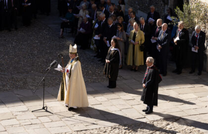 Bishop of Winchester Receives Historic Welcome at Winchester College