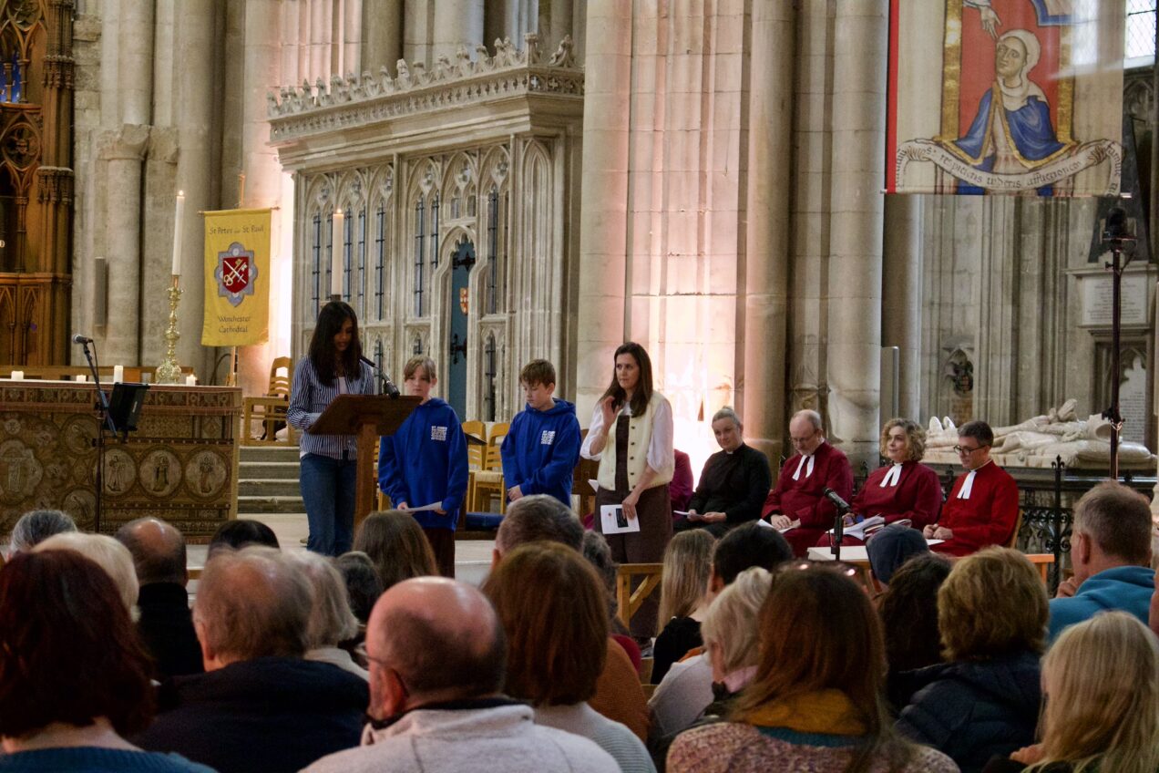Young People from Across the Diocese Lead Prayer and Worship for Thy Kingdom Come