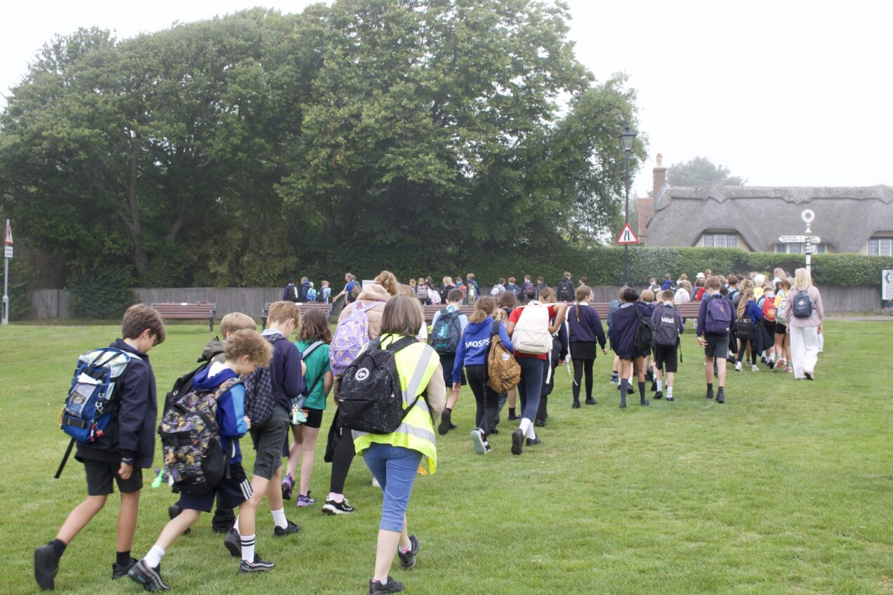 Village Pilgrimage Helps School Pupils Learn More About Faith